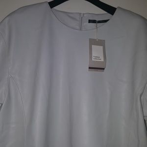 Zara Faux Leather Dress